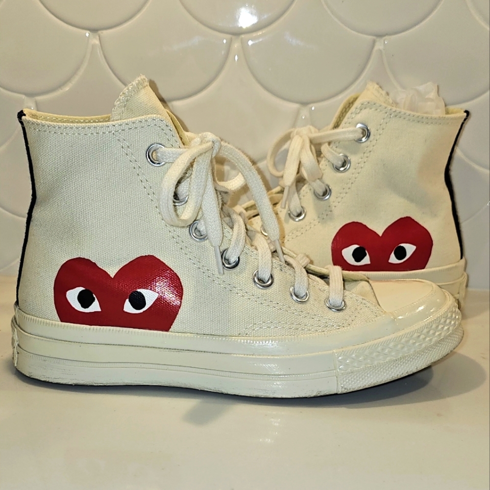 Converse Chuck Taylor X PLAY Comme Des Garcons Unisex Men's: 3 Women's: 5